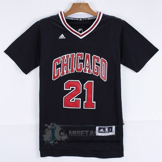 Camiseta Manga Corta Bulls Butler Negro
